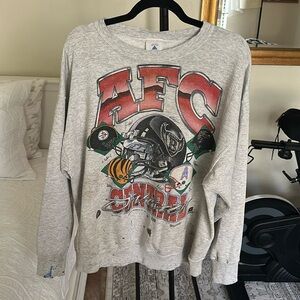 VINTAGE AFC Football Crewneck
